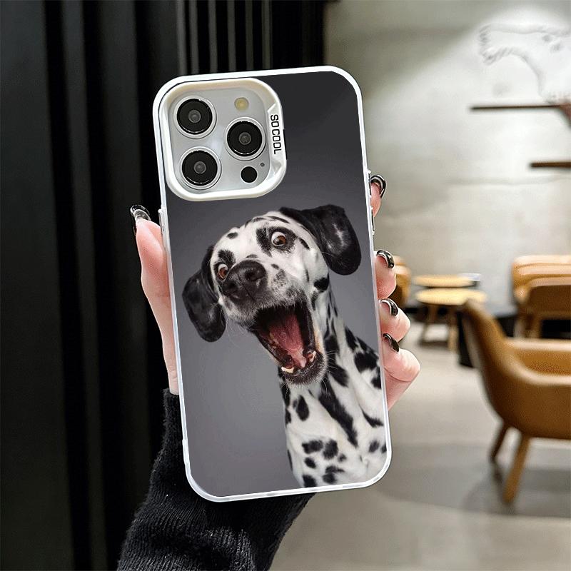 Чехол для телефона Dalmatian Cute Dog, противоударный, для iPhone 17 Air 16 16E 15 Pro Max 14 Plus 13 Mini 12, задняя крышка, защита от падения, Fundas