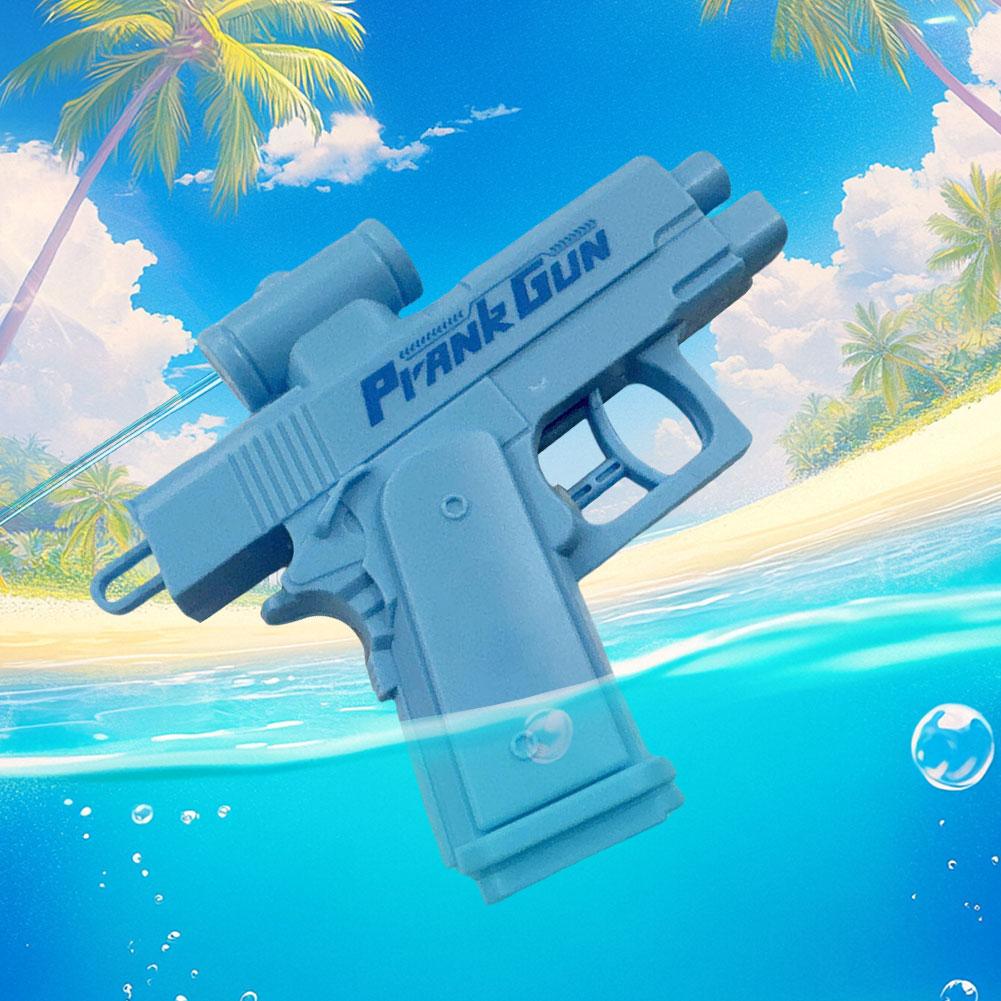 Outdoor Summer Water 2-Way Squirt Gun Press & Spray Water Gun Reverse Splash Toy for Prank Fun Stress Relief Water Fight Game