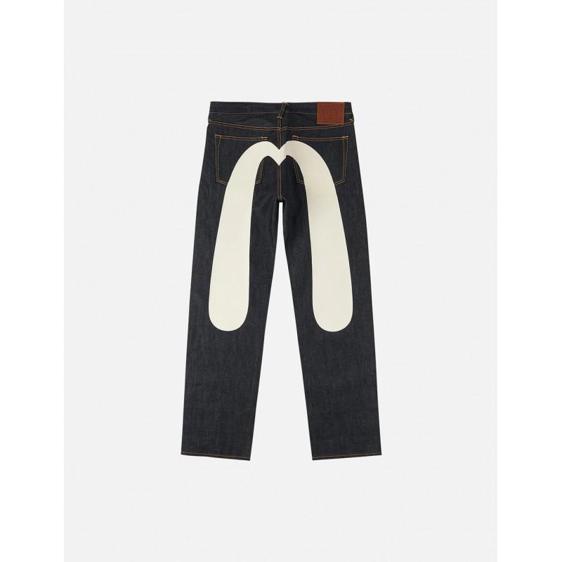 Womens High-Waisted Wide-Leg Straight Jeans With Print Design Stretch Denim Trousers Streetwear Style
