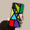 Чехол для телефона с геометрическим рисунком в цветном стиле для Samsung Galaxy S7 Edge Plus S9 S20Plus S20ULTRA S10lite S225G S10