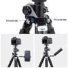 Carbon Fiber Dual-Camera Gimbal Tripod with Monopod & Horizontal Crane Arm for Panorama and DSLR Photography