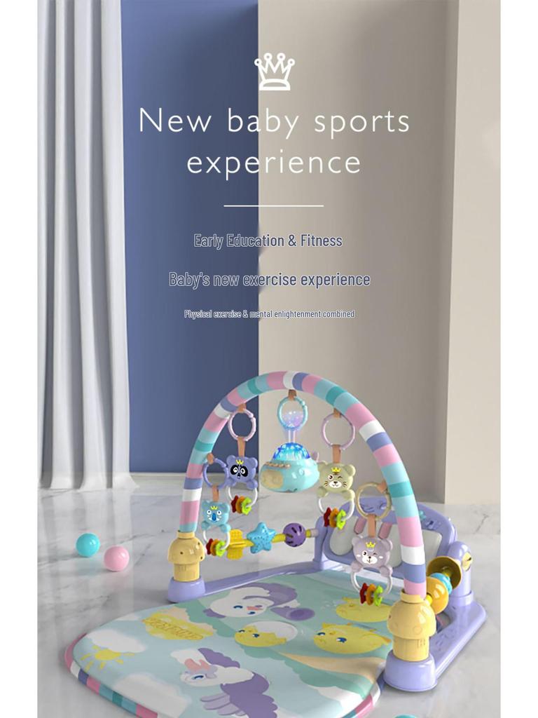 Infant & Toddler Kick and Play Piano Gym 4-in-1 Toy