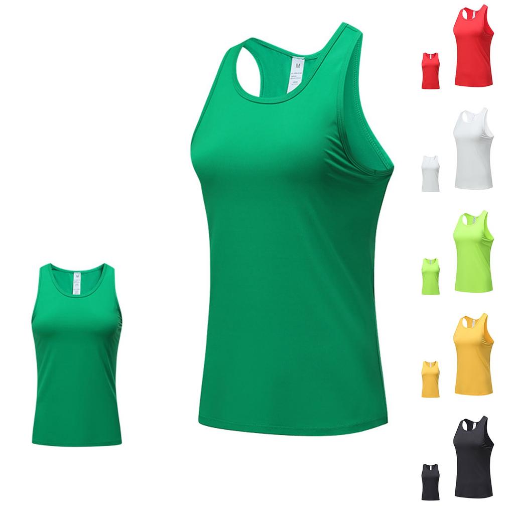 Женская повседневная однотонная спортивная быстросохнущая одежда для фитнеса короткий жилет для фитнеса