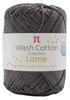 Hamanaka Hand Knitting Yarn, Washed Cotton Crochet Lamé, Approx. 25g, Col. 410