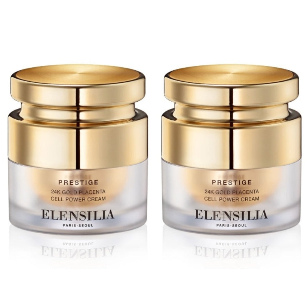 Elensilia Prestige 24K Gold Placenta Cell Power Cream 50ml*1Pc/2Pcs/3Pcs/4Pcs