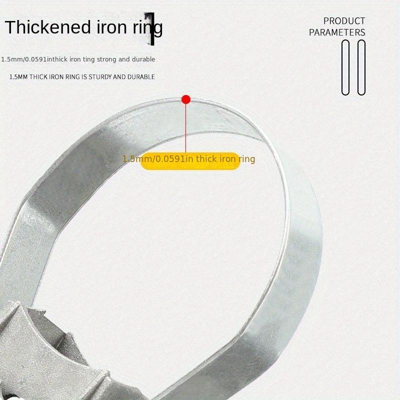 Рукоятка электрического молотка: Нескользящий, Регулируемый, Утолщенное железное кольцо - Сплав промышленного класса