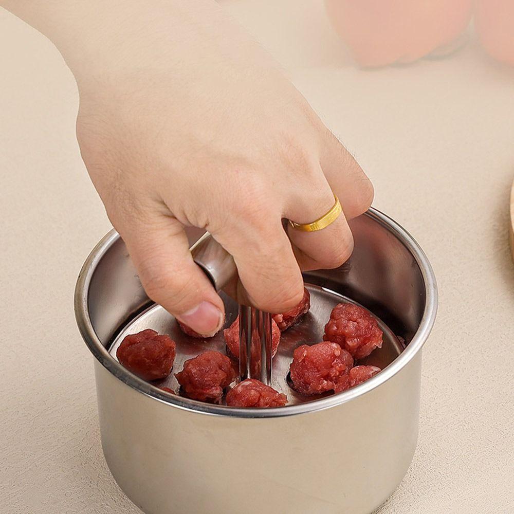Quick Cooking Meatball Making Tool Stainless Steel Meatball Shaper Meatball Maker  for Household