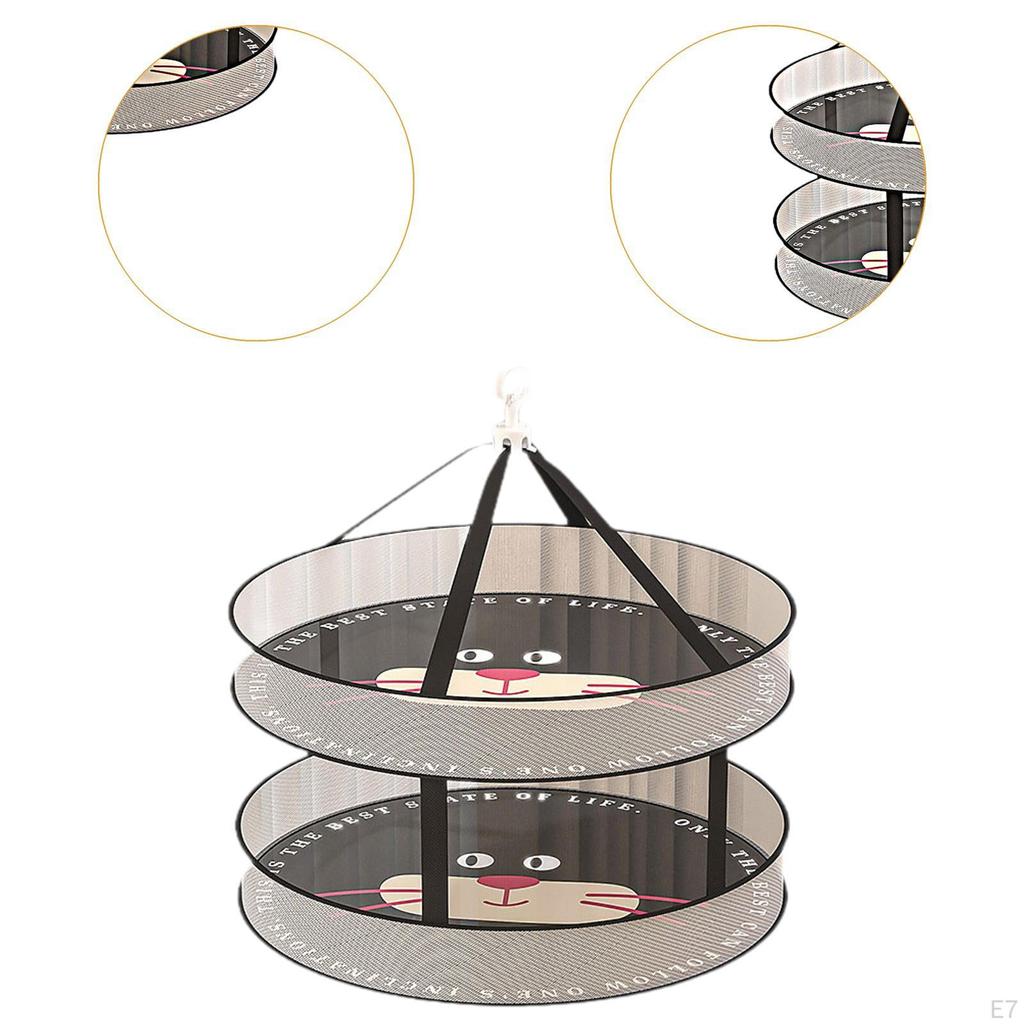 Подвесная сушилка для одежды, сушка свитера, сложенная плоская сетка, сушка для белья в помещении