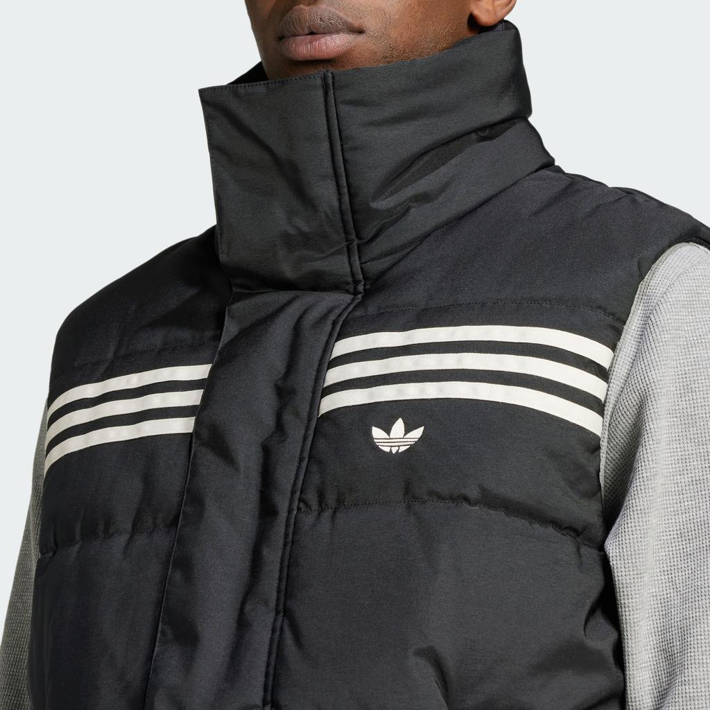 Adidas Оригинальные мужские жилеты 70-х годов с подкладкой, черные JN9555