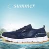 Мужская ультралегкая повседневная обувь больших размеров, спортивные кроссовки, летние кроссовки с дышащей сеткой, большие размеры 48