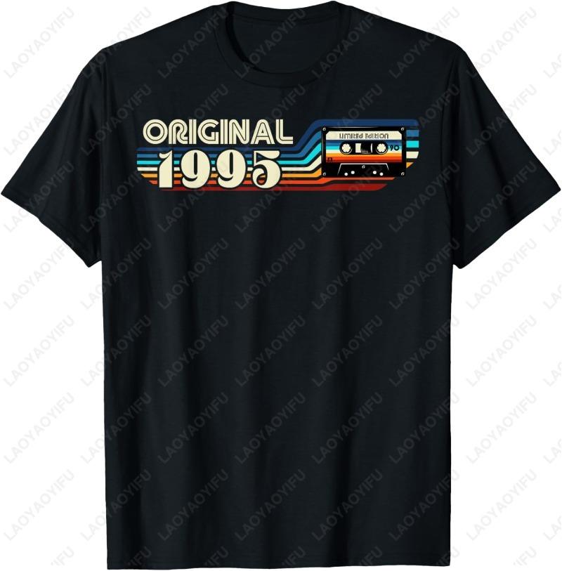 ORIGINAL 1995 30th Birthday Retro Vintage Men Women Gift TShirt Classics Funny Streetwear Comfortable Cotton Graphic Camisetas