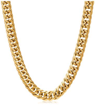 Ожерелье Kihei Chain из нержавеющей стали 50 см желтого цвета поставляется с эксклюзивной коробкой и бумажным пакетом GN0002601 [Police] и 9,5 мм
