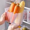 Высокопрозрачный контейнер для хранения продуктов, фруктов и овощей в холодильнике