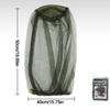 1/2 PCS Face Head Protector Midge Head Net Bug Mesh Head Net Midge Net Hat Head Cover for Outdoor Hiking Camping Walking Fishing
