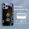 Платиновый Свет Китайский Золотой Дракон Для Iphone 15 14 13 12 11 Pro Max XS XR 7 8 Plus 2020 2022 SE Закаленное Стекло Чехол для Телефона