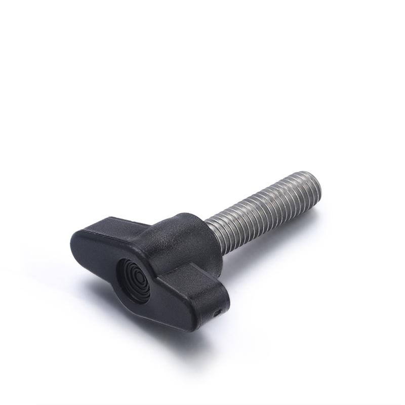 M4 M5 M6 M8 Болты с ручкой для затягивания вручную из нержавеющей стали 304, ручка-барашек Z-образной формы из бакелита, механически регулируемые винты с накатанной головкой
