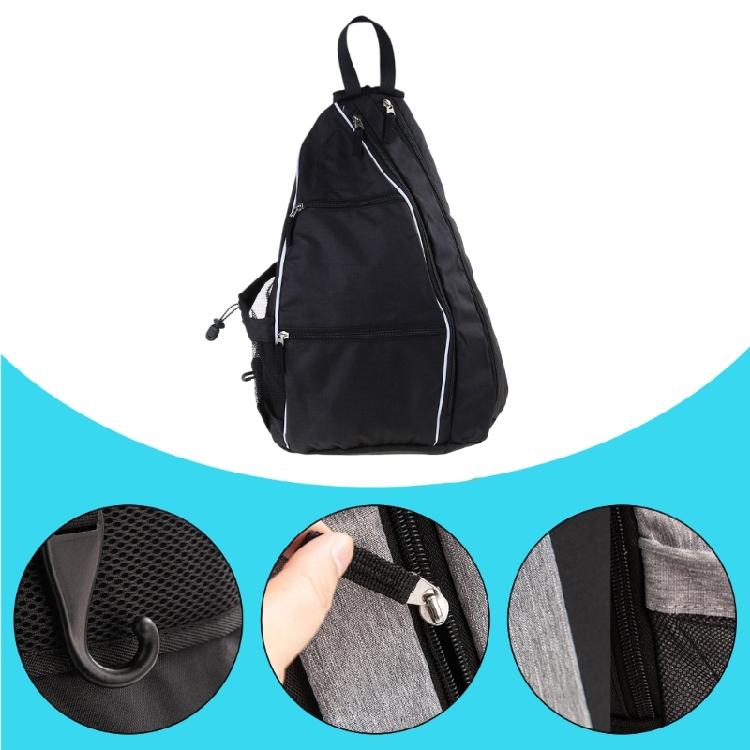 Pickleball Bag Adult Pickleballs Paddles Bag Sport Pickleball Bag Adjustable Slings Bag Crossbody Backpack for Courts
