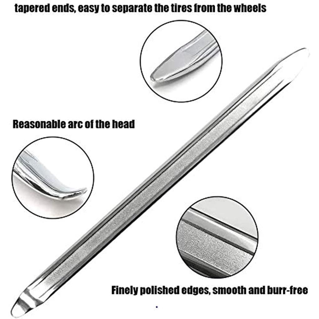 3 X монтажный рычаг для мотоцикла, 30 см, шиномонтажная планка из марганцевой стали, рычаг для шин, монтажный стержень для снятия шин, инструменты для ремонта для мотоцикла A