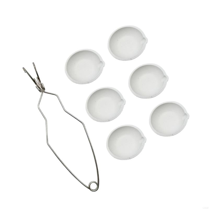 Набор жаропрочных тигельных чаш и щипцов для литья при экстремальных температурах