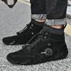 Модные зимние мужские ботинки большого размера, сохраняющие тепло, мужские зимние ботинки из натуральной кожи, мягкая подошва, удобные мужские ботильоны, мужская обувь для активного отдыха