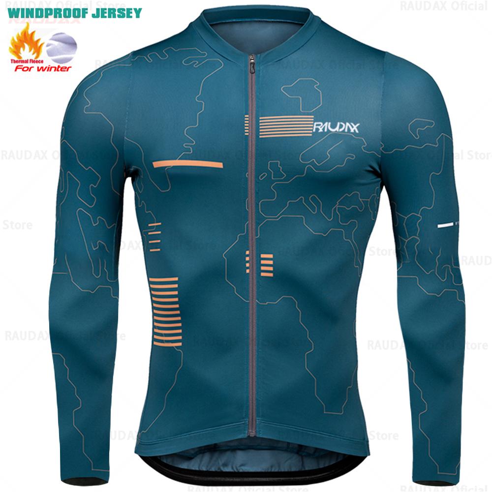 2026 Winter Velvet Warm Cycling Suit Set Thermal Fleece Clothing Sets Top Cycling Jersey Sport Bike MTB Riding Clothing Warm Jackets for Man