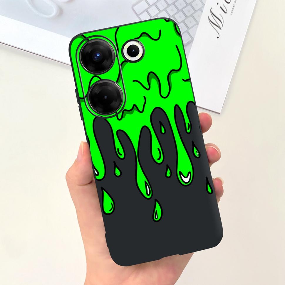 Чехол Для Tecno Camon 20 Pro 5G Модный Чехол Для Tecno Camon 19 Camon19 Camon20 Pro Мягкий Силиконовый Ударопрочный Чехол-Оболочка Для Телефона
