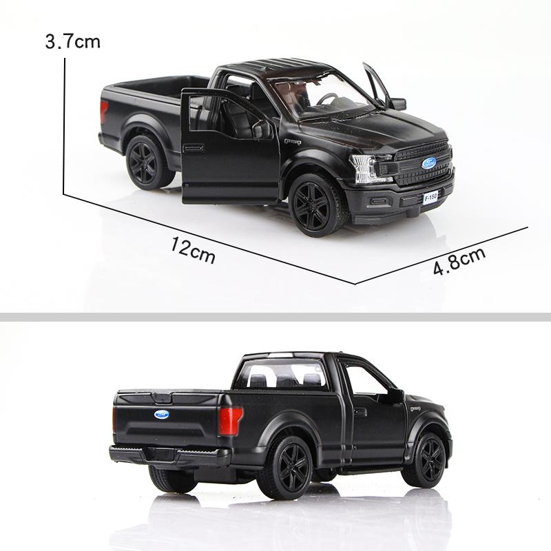 Ford F150 SVT Raptor 2018 Пикап Симулятор Литье под давлением и Игрушечные Транспортные Средства Машинка с инерционным механизмом и открывающимися дверями RMZ city 1:36 Коллекционных Моделей из Сплава