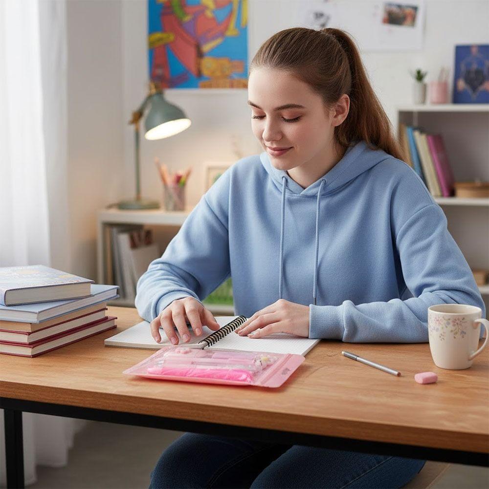 8-in-1 Gel Pen Macaron Color Highlighter INS Eraser  Students Gift