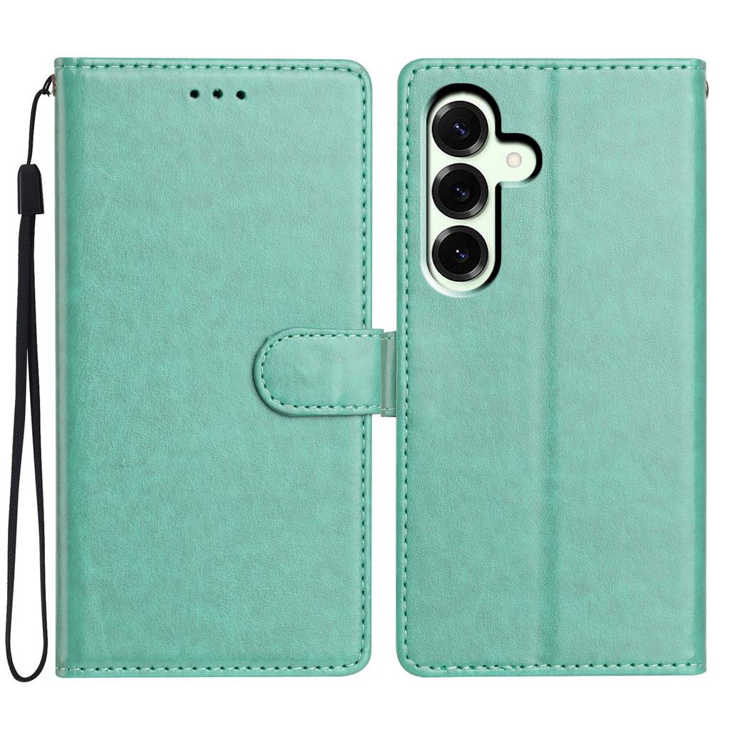 Кожаный чехол-кошелек-подставка для Samsung Galaxy A17 с удобным ремешком