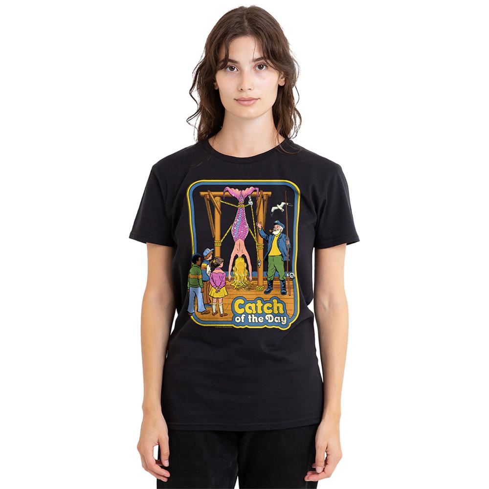 Steven Rhodes Womens/Ladies Catch Of The Day T-Shirt