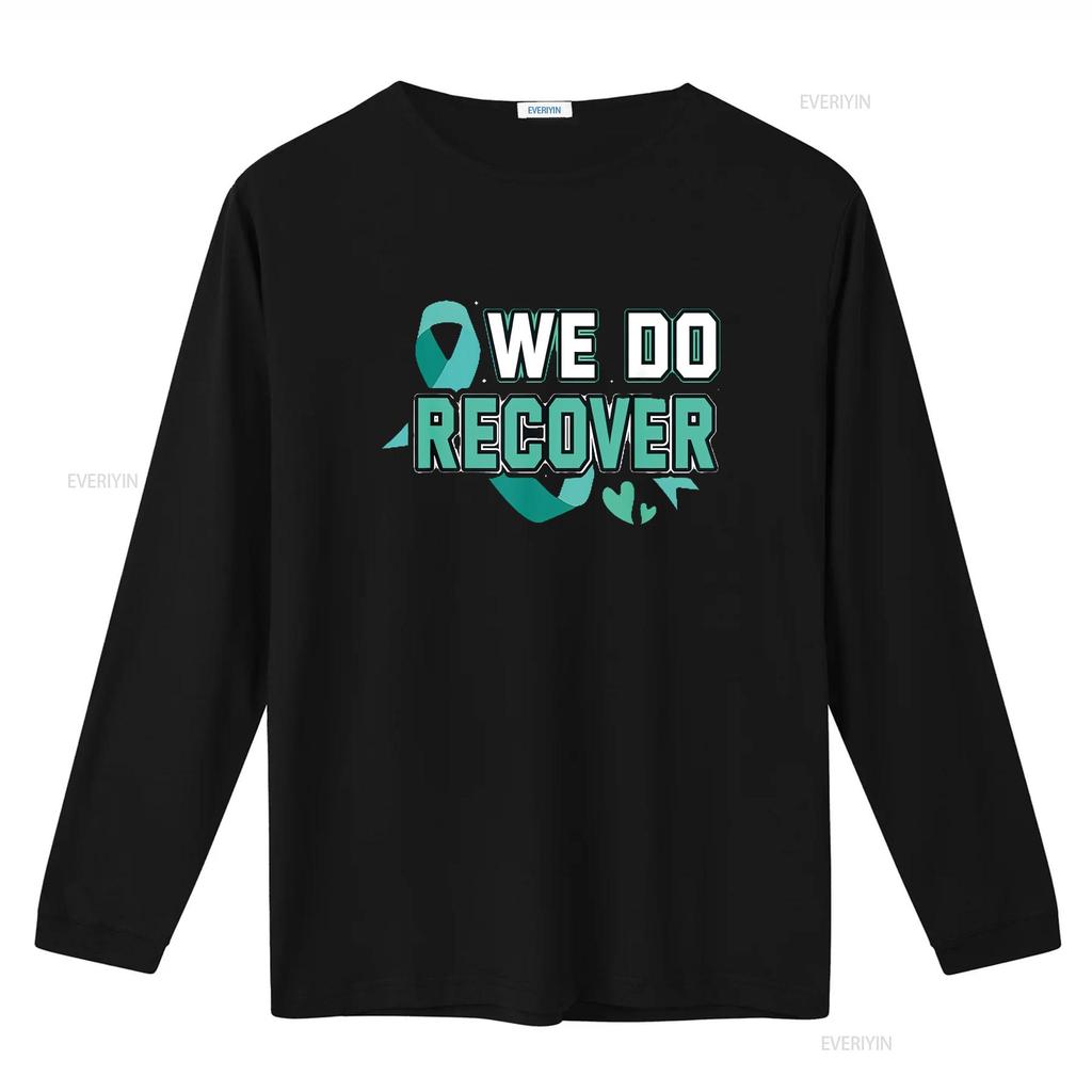 Addiction Recovery We Do Recover Womens T Shirt vintage Washed fashion Stylish Unisex homme Versatile streetwear Slightly