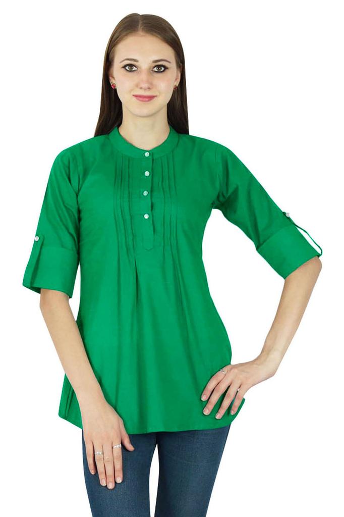 Boho Top Dress Solid Wear Casual Tunic Women Clothing Cotton Summer Sundress