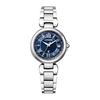 [CITIZEN] Cross Sea xC Eco Drive Радиочасы (Серебро / Водонепроницаемые / Женские) EC1030-50L Базовая коллекция Citizen Radio Solar