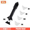 Silicone Scraper Caulking Tool Sealant Spreader Finish Kit Caulk Tile Grout Applicator Window Door Cement Caulk Removal Tool