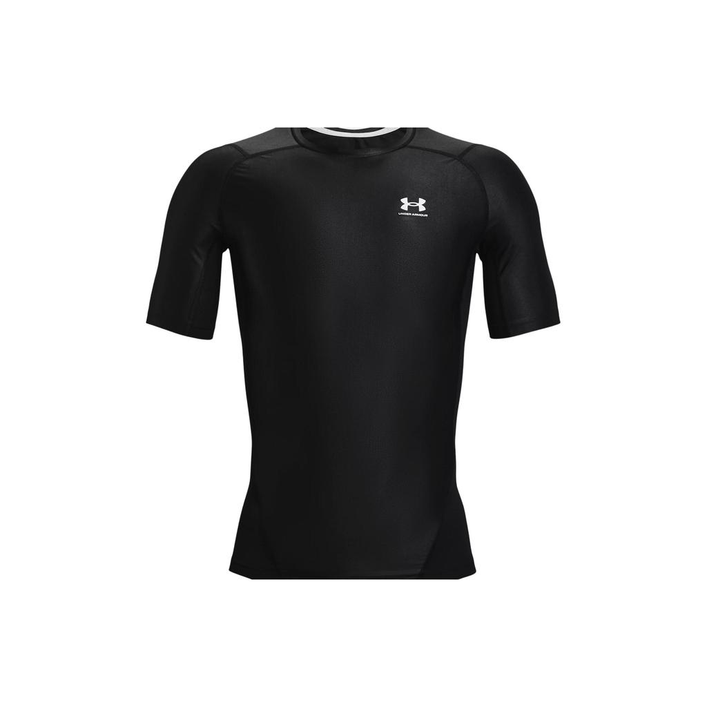 Under Armour Футболка с коротким рукавом и круглым вырезом, с принтом логотипа, мужская, черная 1365229-001