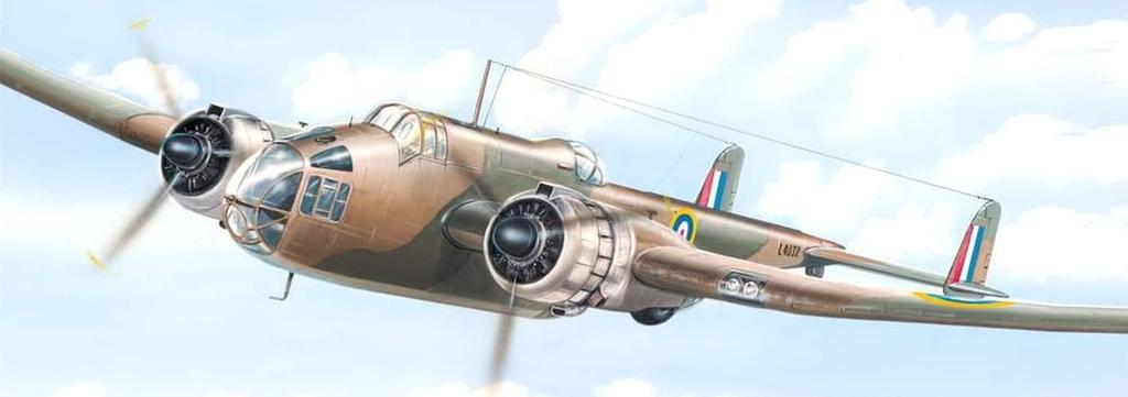 VALOM 1/72 British Hampden B Mk.2 Twin-Engine Bomber, Cyclone Engine Type, Plastic Model Kit CV72066