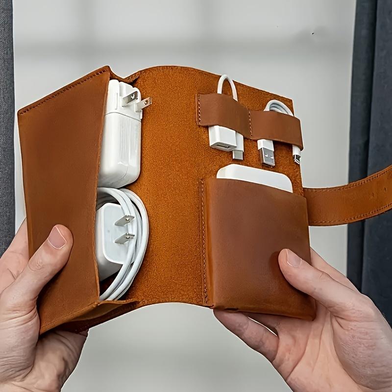 Сумка для хранения с несколькими отделениями, подходящая для зарядных устройств и ручек, портативная сумка для хранения, прочная для хранения вещей на открытом воздухе