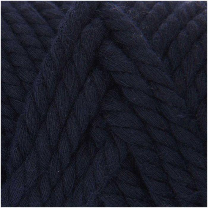 Pelote de corde en coton 25 m - Bleu Marine