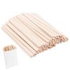 100Pcs Multi-Purpose Coffee Stirrers Individually Wrapped Stir Sticks Wood Blenders  Cocktail