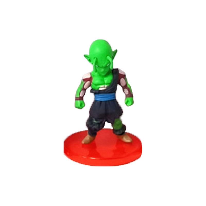 18 Pcs/bag Dragon Ball Minifigures Model Ornaments Super Saiyan Son Goku Figure Cute Cartoon Model