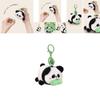 Adorable Plush Panda Keychain Accessory For Cute Bag Charm And Gift Idea