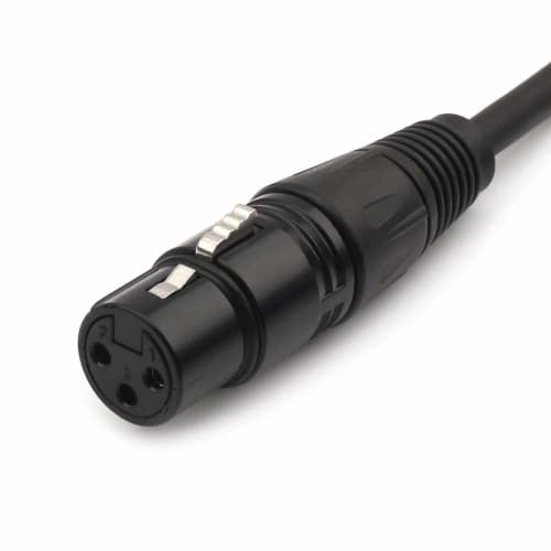 MOBOREST 3.5mm TRS Stereo to XLR Female Microphone Cable for Professional Studio, Live Performance, School, Church, Public Presentation, Party and Oth