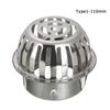 Anti-blocking Round Rain Pipe Cap Balcony Drainage Cover Roof Floor Drain Drainage Plumbing Fitting