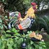 1x Retro Style Rooster Weather Vanes Traditional Metal