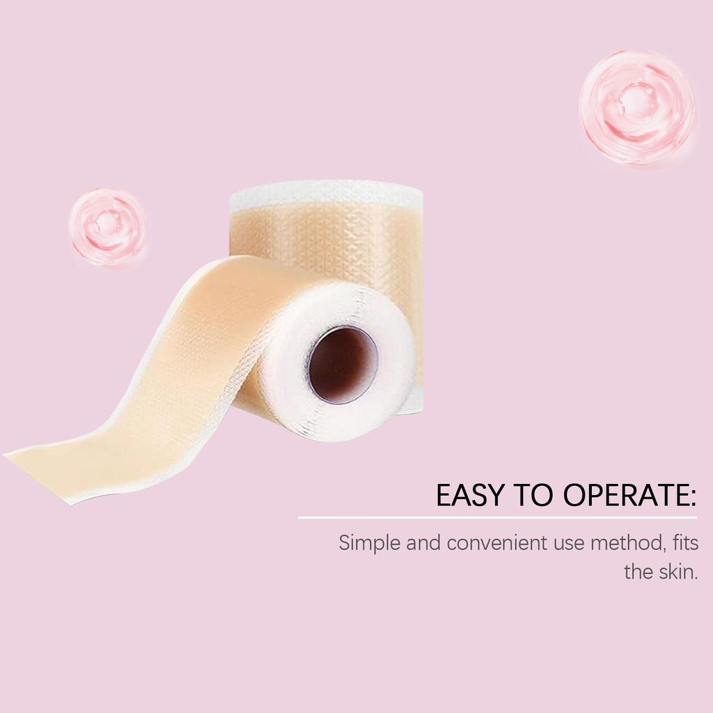 Silicone Scar Cream, Facial Fine Patch Concealer Patch Scar Roll, Reusable (1 Pc)