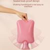 Jiletang Leak-proof Plush Hot Water Bag for Hands and Belly - Portable, Long-lasting Warmth
