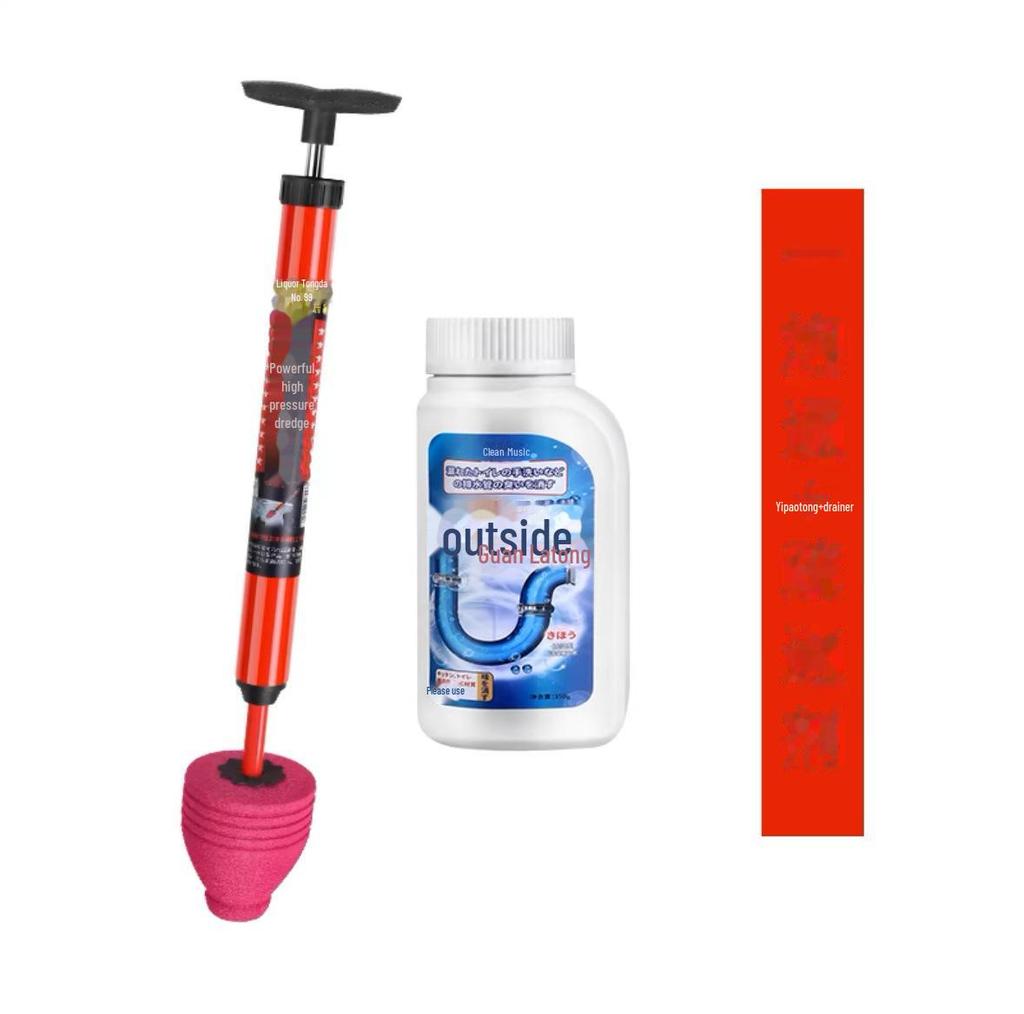 Toilet Dredging Tool: Unclog Toilets, Pipes, and Sewers with One Shot