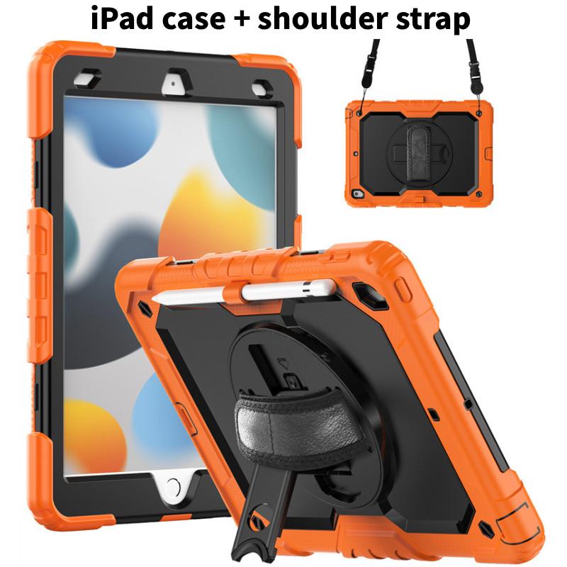 For Ipad Air 11 Shockproof Silicone Case With Adjustable Pc Stand For Heavyduty Protection