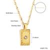 Small Design Zircon Eye Pendant Necklace Unique Light Luxury Women's Jewelry