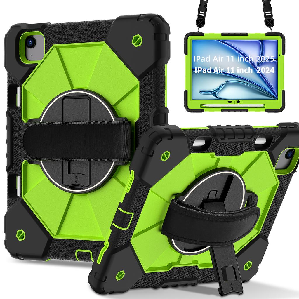 360 - Degree All - Round Protection! Multifunctional Tablet Case for Apple iPad Air 11 (2024)/ Air 11‑inch (M2)/ iPad Air 11 (2025)/ Air 11‑inch (M3)